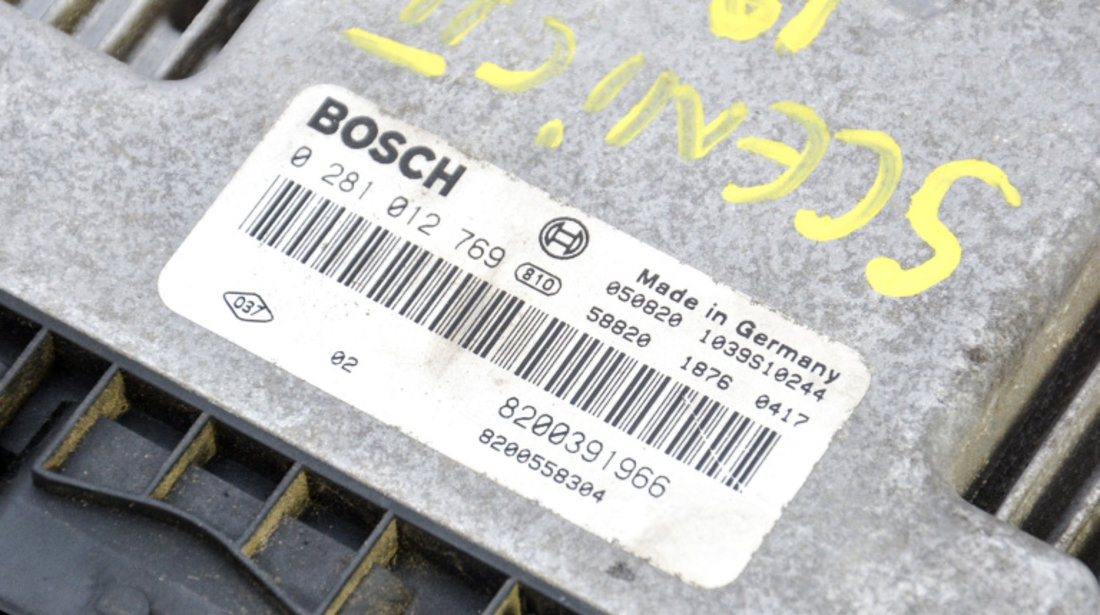 Kit Pornire Blocator Coloana Volan,calculator Confort,calculator Motor,contact Cu Cheie Renault SCENIC 2 (JM0/1) 2003 - Prezent Motorina 0281012769, 8200391966, 8200558304, 8200525385, S118400260D, 8200468515, 8200125077, S118539002D