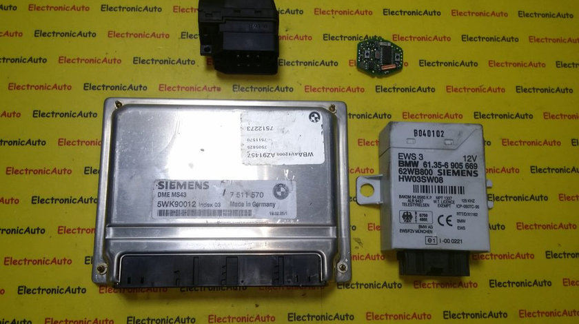 Kit pornire Bmw 330 5WK90012, 7511570