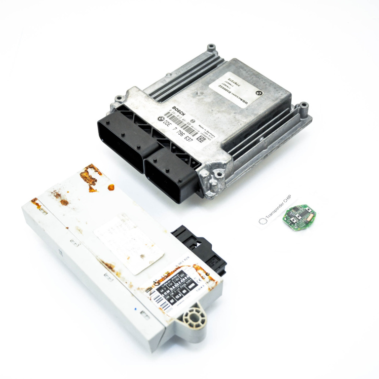 Kit Pornire Bmw 5 (E60, E61) 2003-2010 525 D Motorina 0281012091, 7796637, 6963828 Bosch