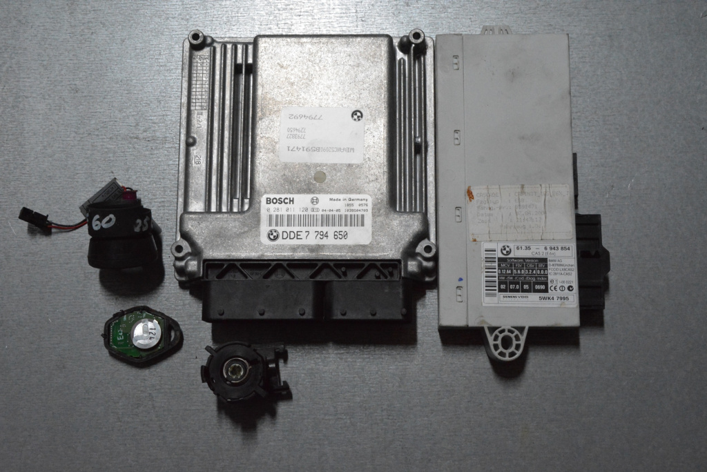 Kit Pornire Bmw 5 (E60, E61) 2003-2010 525 D Motorina 7794650, 0281011120, 6943854 Bosch