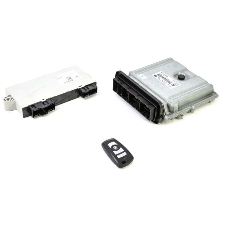 Kit Pornire Bmw 5 - F10, F18, F11 2009-2017 530 D N57 D30 A Motorina Calculator Motor Cheie 8513161, 8 513 161-01, 030155140, 1039S46983, 0281017627, 0 281 017 627, 9257038, 9 257 038.9-01, 61359257038, 6135 9 257 038, 6135-9 257 038, 61.35-9 257 038