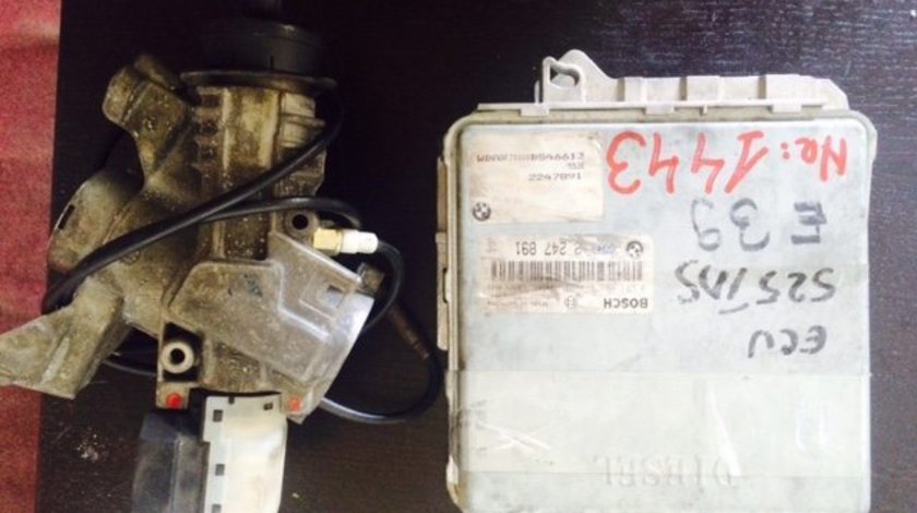 Kit pornire BMW 525 Bosh cod calculator ECU 0281001373
