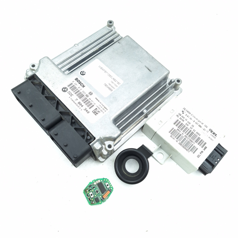 Kit Pornire Bmw X5 (E53) 1999-2006 3.0 D M57 D30 (306D2) Motorina Calculator Motor Chip Cheie Imobilizator 7804340, 7801033, 7804669, 9127086, 0281012993, 0281 012 993, Dde7804340, Dde-7804340, Dde7804669, Dde-7804669, 6135912708601, 6135-9127086-01