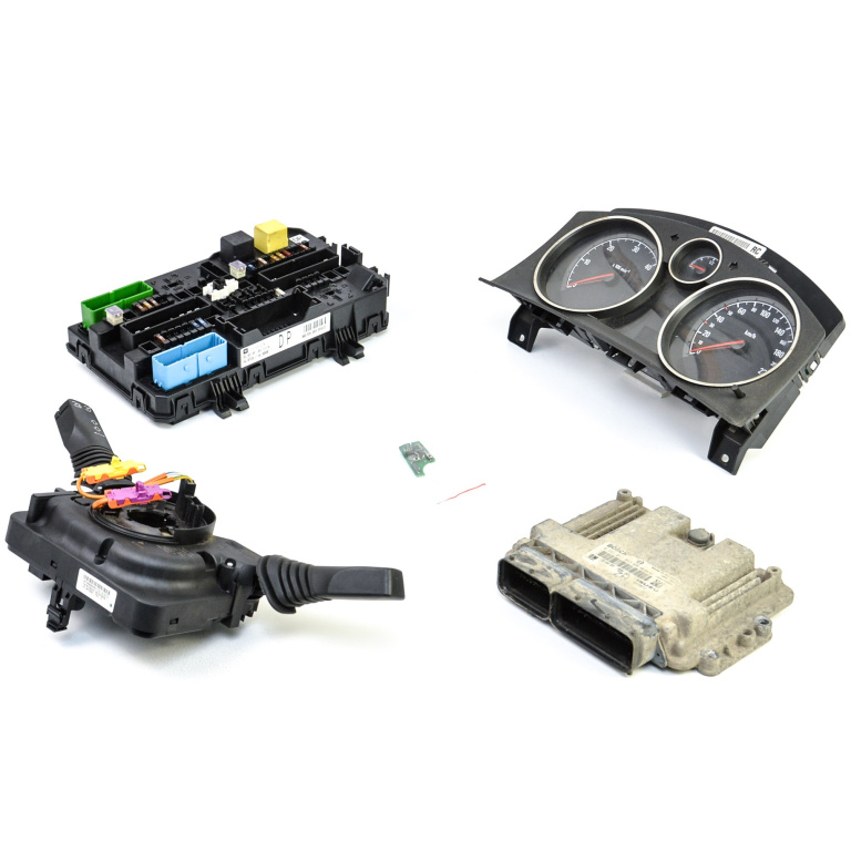 Kit Pornire BSM,calculator Motor,ceas Bord,CHIP Cheie,panou Sigurante Opel ASTRA H 2004 - 2012 Motorina 55556829, 55 556 829, 0281011943, 0 281 011 943, 8973785712, 13181278, 13 181 278, 5DK 008 669-31, 5DK 008 669, 5DK008669, 13172012, 13 172 012, S