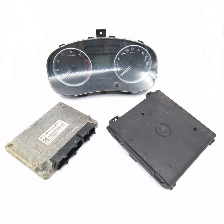 Kit Pornire Calculator Confort,calculator Motor,ceas Bord,CHIP Cheie Skoda FABIA 2 2007 - 2014 Benzina 03E906023B, 6Q1937049F, 5J0920810B, 6Q1 937 049 F, 5WP4041204, 5WK48217, A2C53111438, 5J09208108, V2823466, SKZ7Z0G4497783