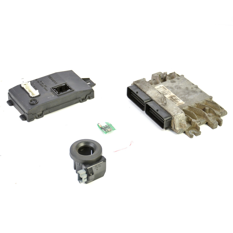 Kit Pornire Calculator Confort,calculator Motor,CHIP Cheie Renault CLIO 2 / SYMBOL 1 1998 - 2008 Benzina 8200326391, 8200326380, S11014002A, S11014002 A, 8200103749A, U118522003H