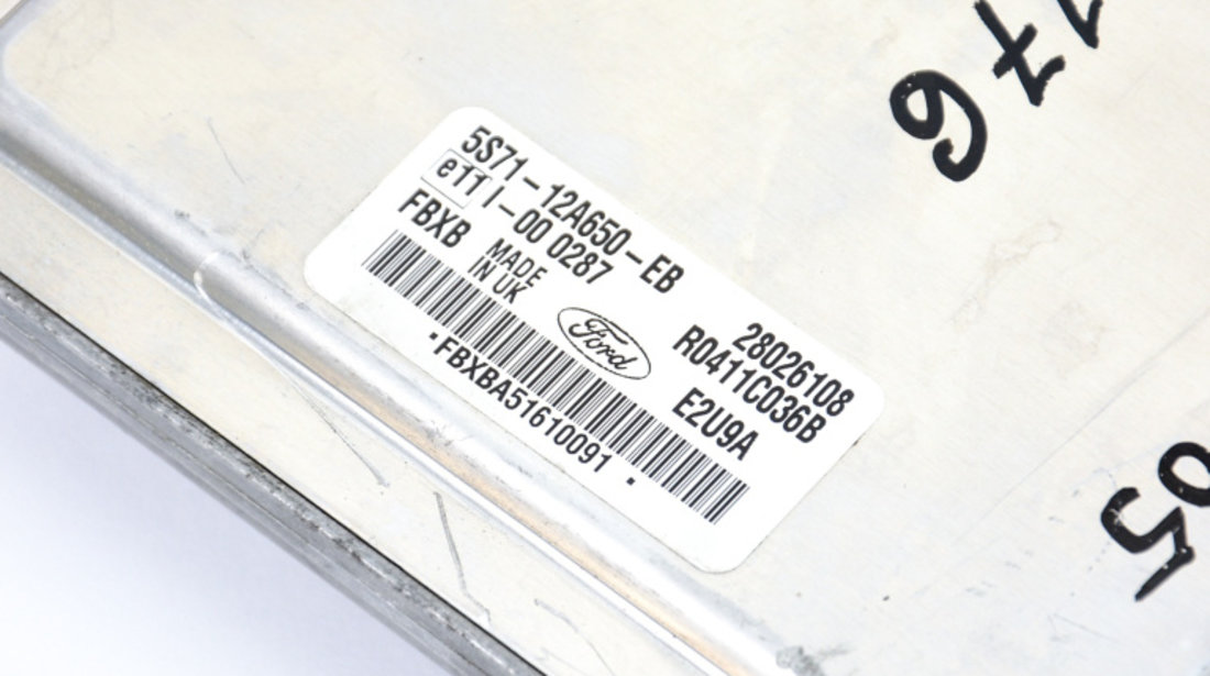 Kit Pornire Calculator Confort,calculator Motor,CHIP Cheie,cititor Cheie Ford MONDEO Mk 3 2000 - 2007 Motorina 5S71-12A650-EB, 3S7T-15K600-SC, 5WK48751F, 98VP-15607-AB, 5S7112A650EB, 3S7T15K600SC, 98VP15607AB