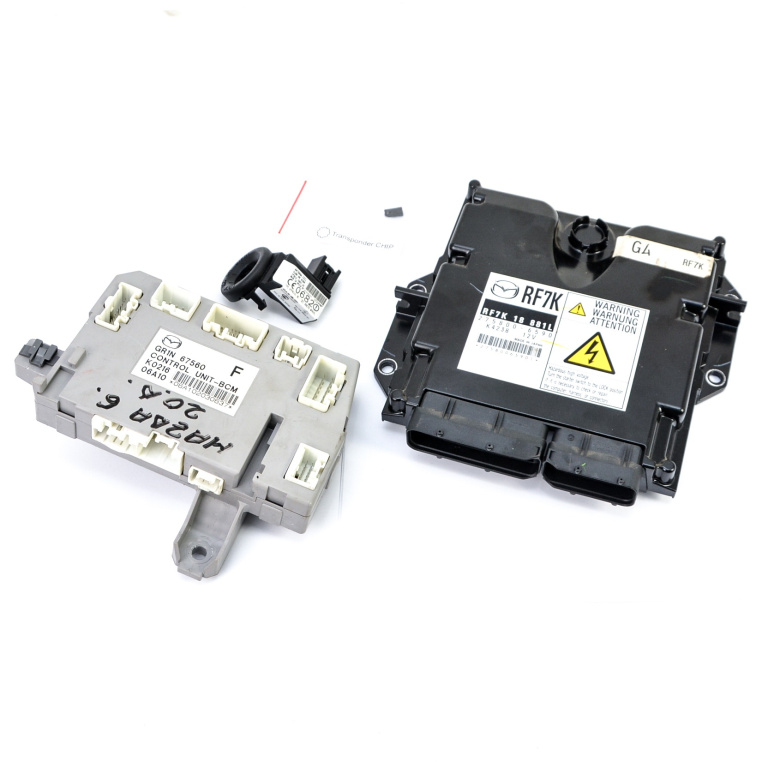 Kit Pornire Calculator Confort,calculator Motor,CHIP Cheie,cititor Cheie Mazda 6 (GG) 2002 - 2008 Motorina RF7K18881L, 275800-6590, GR1N67560, GJ6A66938A, 2758006590