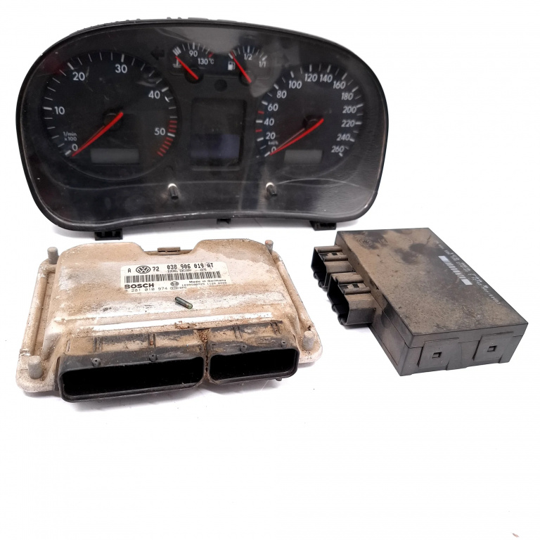 Kit Pornire Calculator Motor,calculator Confort,ceas Bord VW GOLF 4 1997 - 2004 Motorina 0281010974, 038906019AT, 1039S00725, 11260296, 1C0959799B, 5DK00821400, 1J0920826C, 88311301