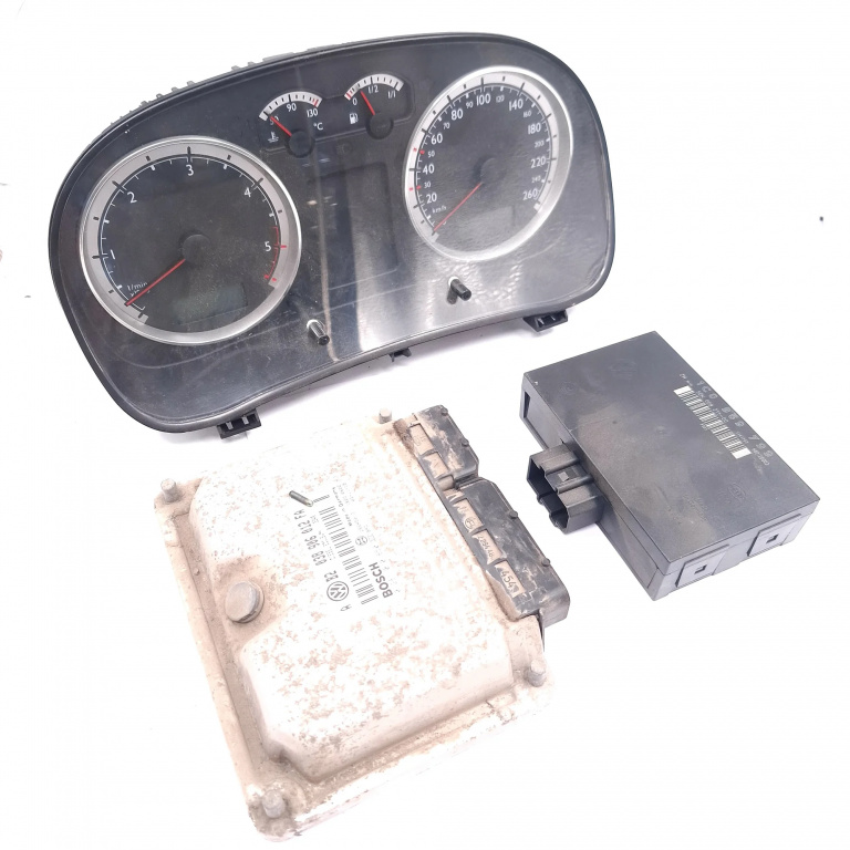 Kit Pornire Calculator Motor,calculator Confort,ceas Bord VW GOLF 4 1997 - 2004 Motorina 03B906012, 0281010650, 28SA5013, 18030602, 1C0959799, 5DK00821100, 1J5920806G, VWZ7Z0C8688962