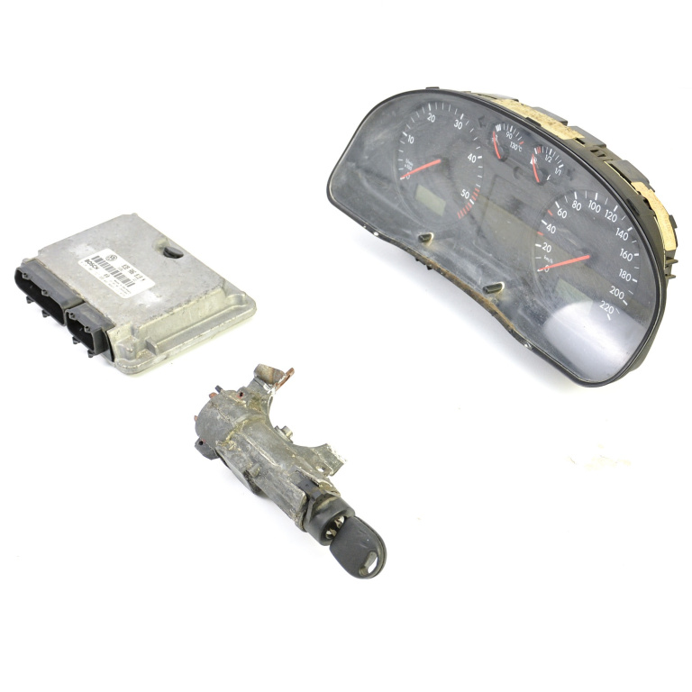 Kit Pornire Calculator Motor,ceas Bord,CHIP Cheie,contact Cu Cheie VW PASSAT B5, B5.5 1996 - 2005 Motorina 038906018N, 038 906 018 N, 0281 001 727, 28SA3667, 3B1919860C, 3B1 919 860 C, 3B1 919 860, 3B1919860