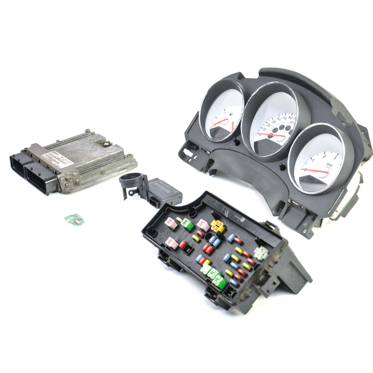 Kit Pornire Calculator Motor,ceas Bord,CHIP Cheie,cititor Cheie,panou Sigurante Dodge CALIBER 2006 - 2012 Motorina P05187449AD, 0281013693, 0 281 013 693, 1039S29474, T00ED3409A0026, P04692207AE, 05026222AH, D7520032-4C, P05107037AG, P04840657AB, 61A
