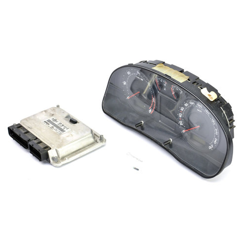 Kit Pornire Calculator Motor,ceas Bord,CHIP Cheie Skoda SUPERB 1 (3U) 2001 - 2008 Motorina 038906019...