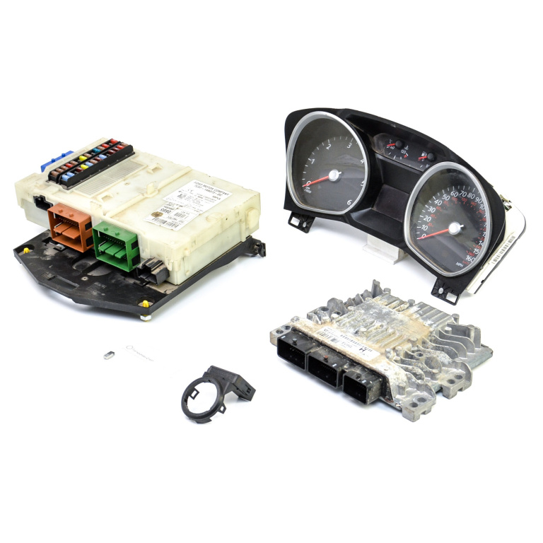 Kit Pornire Calculator Motor,ceas Bord,CHIP Cheie,cititor Cheie,panou Sigurante Ford MONDEO Mk4 2007 - 2014 Motorina 7G91-12A650-UH, 7G9112A650UH, 7G9112A650, 5WS40595G-T, 5WS40595GT, 6M2814C026AK, 6M28-14C026-AK, 6M2T-14C088-AK, 6M2T14C088AK, 6M2T-