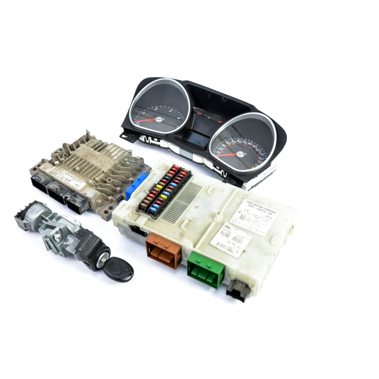 Kit Pornire Calculator Motor,ceas Bord,contact Cu Cheie,panou Sigurante Ford GALAXY (WA6) 2006 - 2015 Motorina 7G91-12A650-TB, 5WS40589B-T, 3M51-3F880-AD, 98AB11572BG, 6E5T-15607-BA, 6M2T10849DN, 7G9T-14A073-DB, 7G9112A650TB, 5WS40589BT, 3M513F880AD,