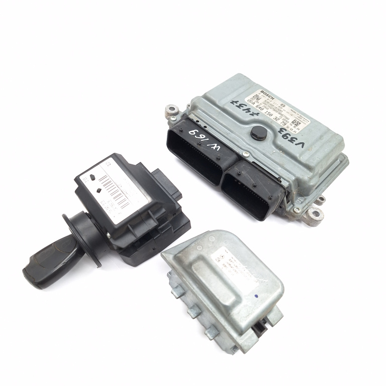 Kit Pornire Calculator Motor,cheie,contact Cu Cheie,blocator Coloana Volan Mercedes-Benz A-CLASS (W169) 2004 - 2012 Motorina A6401503279, A 640 150 32 79, 6401503279, 0281012377, 0 281 012 377, 1039S09254, 18940577, FD05M03, Q02CRA310M640, Q02 CRA.31