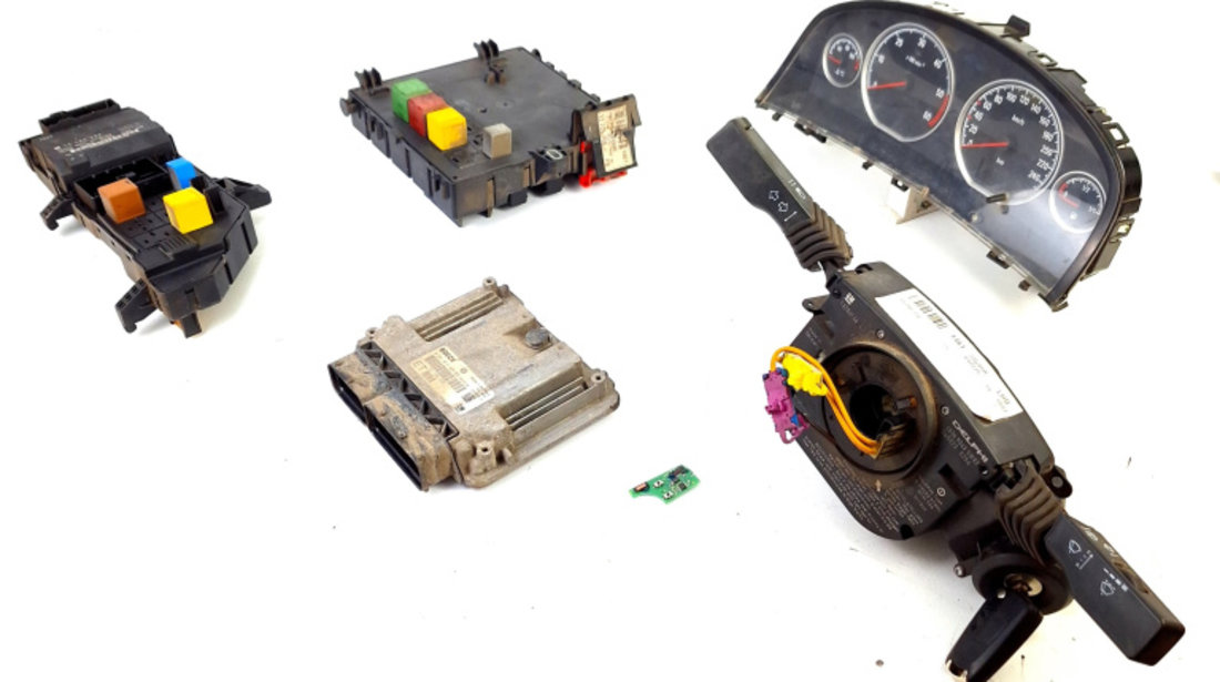 Kit Pornire Calculator Motor,CHIP Cheie,cheie,contact Cu Cheie,calculator Confort,panou Sigurante Opel VECTRA C 2002 - 2009 Motorina 0281013408, 0281 013 408, 55205633, 55 205 633, 45369043SW32, 13204146, 13193588, 359171 SC718810500, 13193087PE, 883