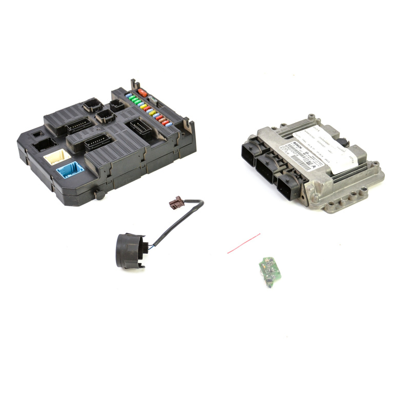Kit Pornire Calculator Motor,CHIP Cheie,cititor Cheie,panou Sigurante Citroen C4 1 (LC) 2004 - 2010 Motorina 9661773380, 9661 773 380, 96 617 733 80, 9644692380, 9644 692 380, 96 446 923 80, 9653958980, 9653 958 980, 96 539 589 80, 1039S12134, 965928