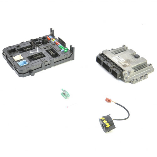 Kit Pornire Calculator Motor,CHIP Cheie,cititor Cheie,panou Sigurante Peugeot 407 2004 - 2011 Motori...