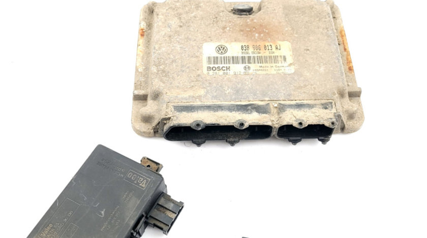 Kit Pornire Calculator Motor,CHIP Cheie,imobilizator VW POLO Variant (6KV5) 1997 - 2001 Motorina 038906013AJ, 0281001912, 28SA4251, 11840229, 953257, 73654302