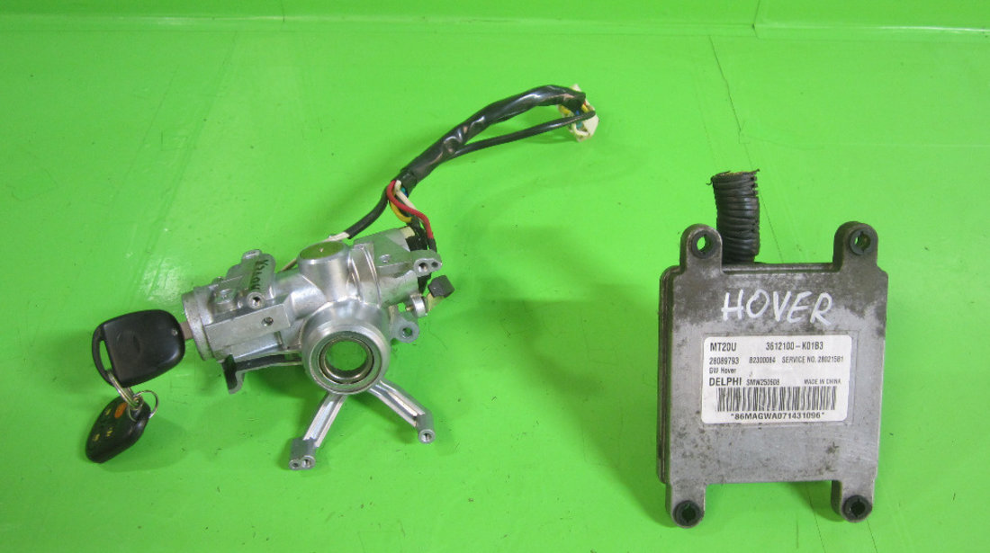 KIT PORNIRE / CALCULATOR MOTOR / ECU + CONTACT GWM HOVER 2.4 BENZINA 4x4 FAB. 2005 – 2008 ⭐⭐⭐⭐⭐