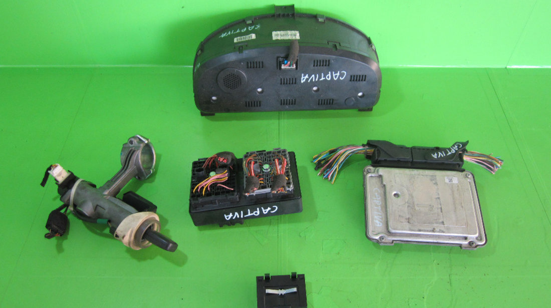 KIT PORNIRE / CALCULATOR MOTOR / ECU + CONTACT PORNIRE + CEAS KILOMETRAJ CHEVROLET CAPTIVA 2.0 VCDI 16V 4x4