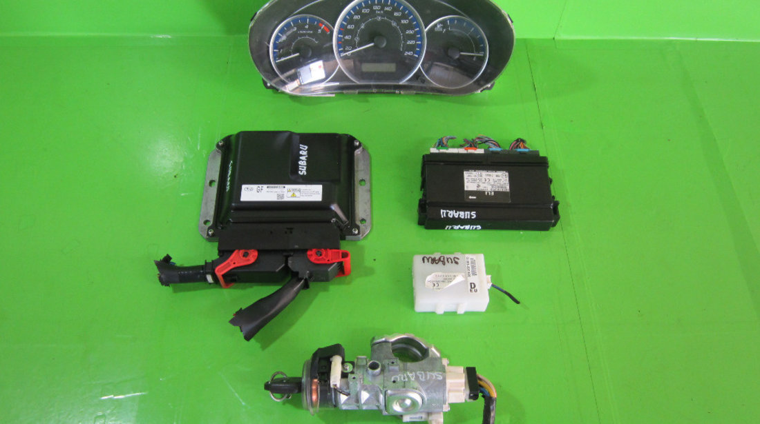 KIT PORNIRE / CALCULATOR MOTOR / ECU + CONTACT PORNIRE + CEAS KILOMETRAJ SUBARU FORESTER SH 2.0 D 4x4 FAB. 200