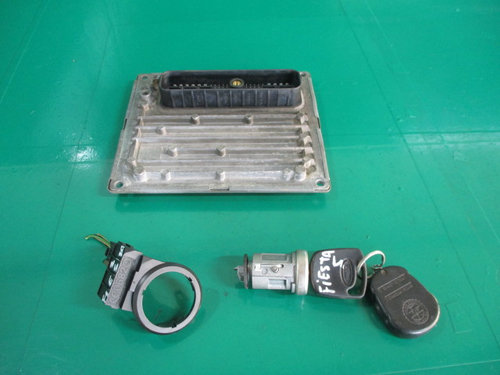KIT PORNIRE / CALCULATOR MOTOR / ECU FORD FIESTA 5 / 1.25 16V FAB. 2005 - 2008 ⭐⭐⭐⭐⭐