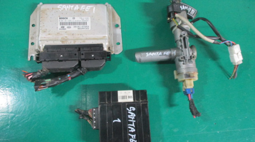 KIT PORNIRE / CALCULATOR MOTOR / ECU HYUNDAI SANTA FE 1 2.0 CRDI 4X4 FAB. 2001 - 2006 ⭐⭐⭐⭐⭐