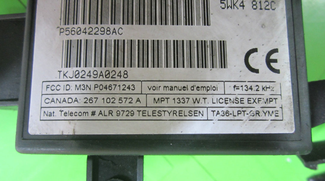 KIT PORNIRE / CALCULATOR MOTOR / ECU JEEP GRAND CHEROKEE II 3.1 TD FAB. 1998 - 2005 ⭐⭐⭐⭐⭐