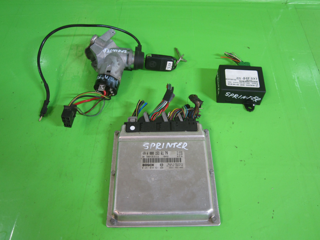 KIT PORNIRE / CALCULATOR MOTOR / ECU MERCEDES-BENZ SPRINTER 311 W903 2.2 CDI FAB. 1999 - 2007 ⭐⭐⭐⭐⭐