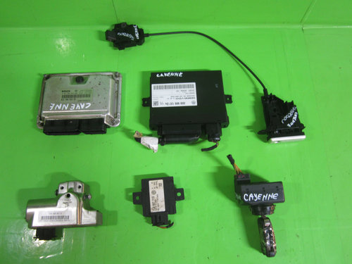 KIT PORNIRE / CALCULATOR MOTOR / ECU PORSCHE CAYENNE 9PA 4.5 V8 4x4 FAB. 2002 - 2010 ⭐⭐⭐⭐⭐