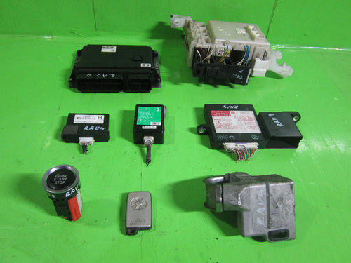 KIT PORNIRE / CALCULATOR MOTOR / ECU TOYOTA RAV 4 2.2 D 4x4 FAB. 2005 - 2010 ⭐⭐⭐⭐⭐