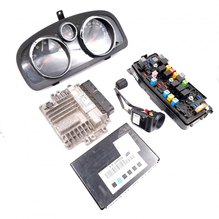 Kit Pornire Calculator Motor,imobilizator,ceas Bord,panou Sigurante,BCM Opel ANTARA 2006 - 2015 Motorina 25192581, 28418159, 25184894, 595172891, 22915543, TN234000370, 22743215, E11034855, 42392777, PCF7936AA