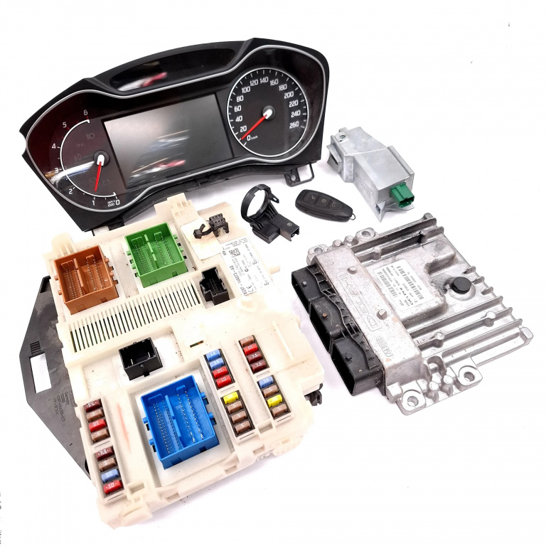 Kit Pornire Calculator Motor,imobilizator,blocator Coloana Volan,ceas Bord,panou Sigurante,BCM Ford S-MAX (WA6) 2006 - 2023 Motorina 820LA03020566, 28298209, E1197RI010012, BG9112A650PE, BG9T14A073AD, LTQF01125TP, 3659AF01125TP, E11A002236, 28284500,