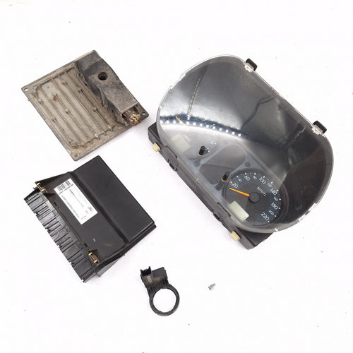 Kit Pornire Calculator Motor,imobilizator,calculator Confort,ceas Bord Ford FIESTA Mk 5 2002 - 2008 ...