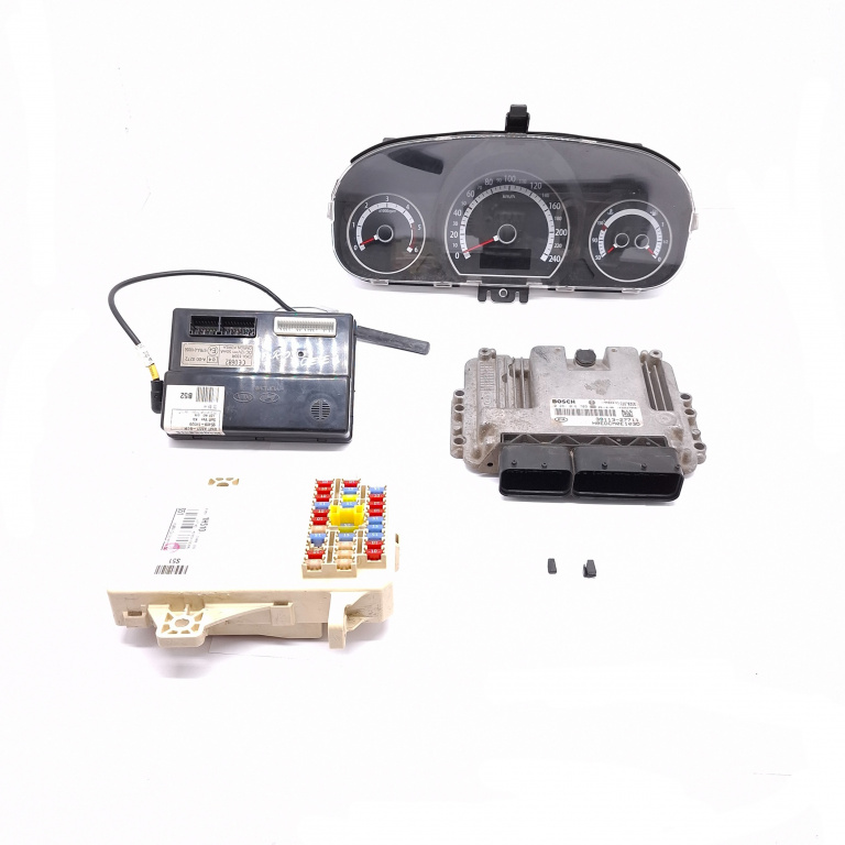 Kit Pornire Calculator Motor,panou Sigurante,BCM,ceas Bord Kia PRO CEED (ED) 2008 - 2013 Motorina 0281016709, 3911327711, 954001H520, 95400-1H520, 919502H500, 940241H151, 9J26084, 1039S37840, H0EDCM0I03D, 1009A08003, 1H5100910083895, E4A000272, E497R