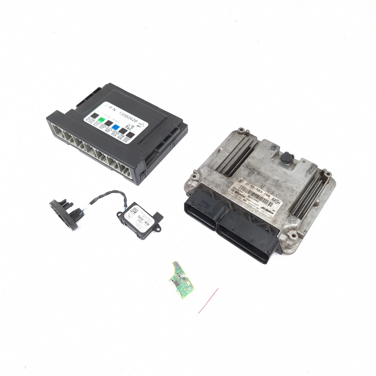 Kit Pornire Chevrolet Aveo T300 2011-2020 1.3 Cdti 16V A13Dte Motorina Calculator Confort Calculator Motor Chip Cheie Imobilizator 0281018383, E5955583708, 55579447, 1039S44149, 13582620, 7812A284074, M3N284074, 13500157, A2C53409480 Bosch, Continent