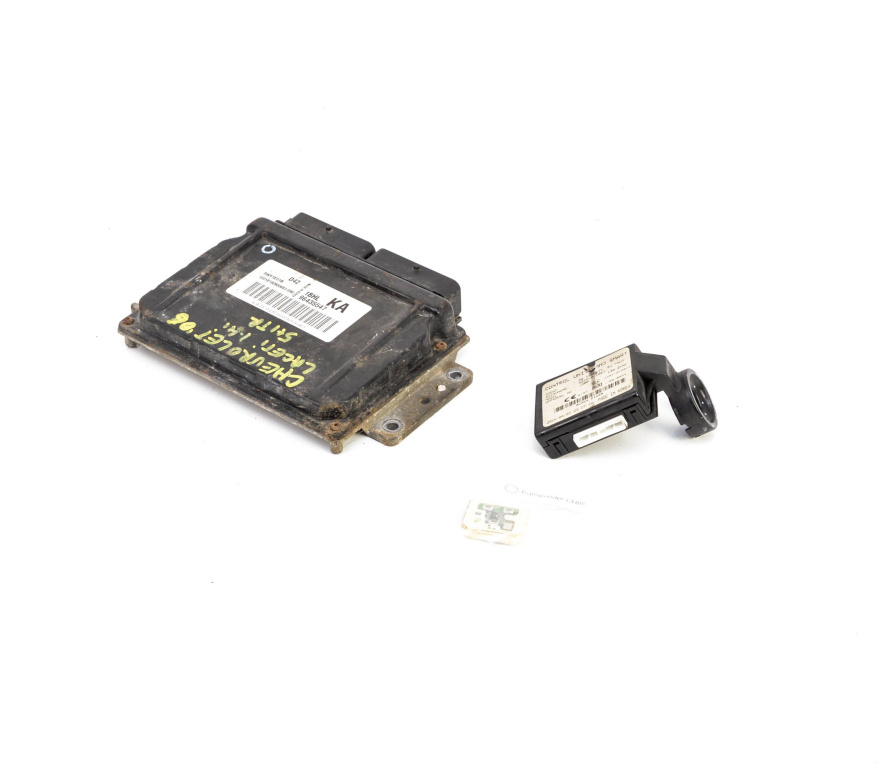 Kit Pornire Chevrolet Lacetti (J200) 2003-2011 1.4 16V F14D3 Benzina Calculator Motor Chip Cheie Imobilizator 96435547, 5Wy1E01B, 96456677 Bhl