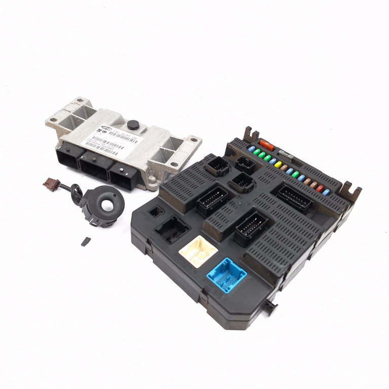 Kit Pornire Citroen C4 1 (Lc) 2004-2010 1.4 16V Kfu (Et3J4) Benzina Bsi Calculator Motor Chip Cheie Cititor Cheie Imobilizator Panou Sigurante 9664339980, 9659285680, 9663123380, Iaw6Lp205, 9664164680, 16631064, 16735074, Bsi2004P0900, A12220, 161935