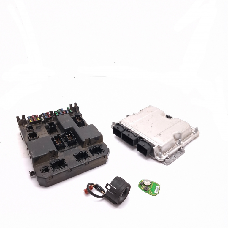 Kit Pornire Citroen C5 (Dc, De, Rc, Re) 2001-2008 2.0 Hdi Rhz (Dw10Ated) Motorina Bsi Calculator Motor Imobilizator Panou Sigurante 0281011524, 9652183880, 9651197580, 1660322, 121577, 1265106181, 9651196880, A12120, 9648445180, 00439256220304, 17302