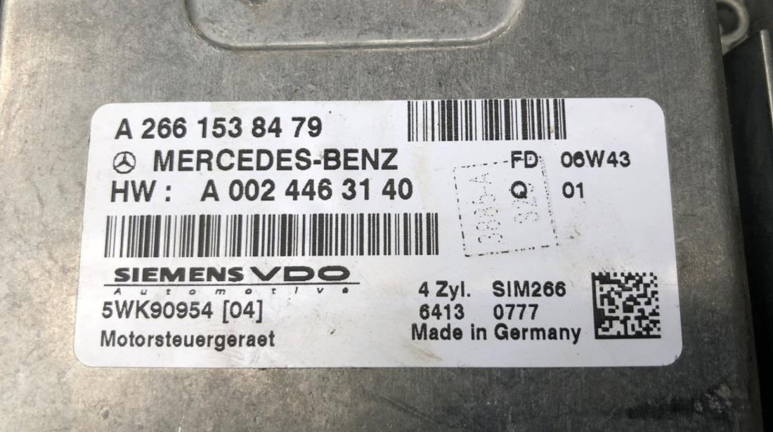 Kit pornire complet 1.5 Benzina Mercedes A Class W169 2004-2008