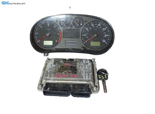 Kit Pornire Complet ECU Calculator Motor Ceas Ceasuri Bord Cheie Cheie CIP Imobilizator Seat Leon 1M...