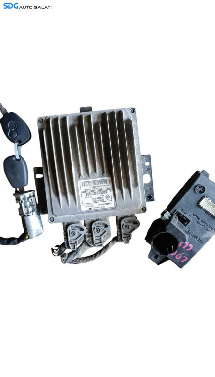 Kit Pornire Complet ECU Calculator Motor Imobilizator Cheie cu Contact Pornire Calculator Confort Co...