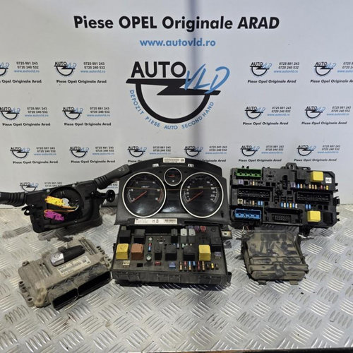Kit pornire complet keyless go Opel Astra H GTC 2004-2007 1.9CDTI 150cp 110kw Z19DTH 55566279 HD
