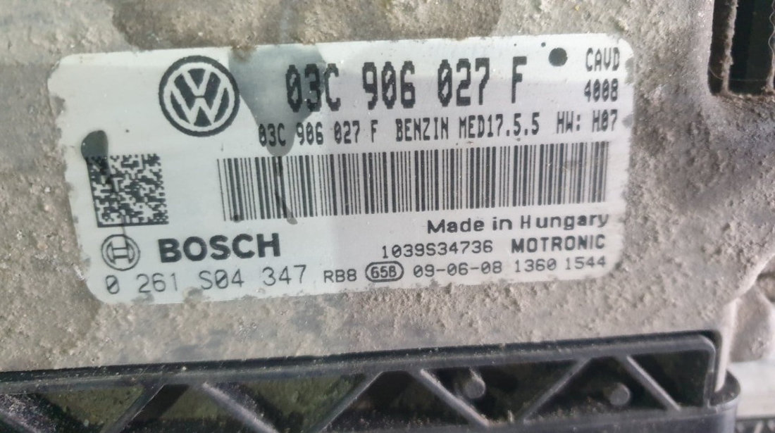 Kit pornire complet VW Eos 1.4 TSi 160 cai tip motor : CAVD