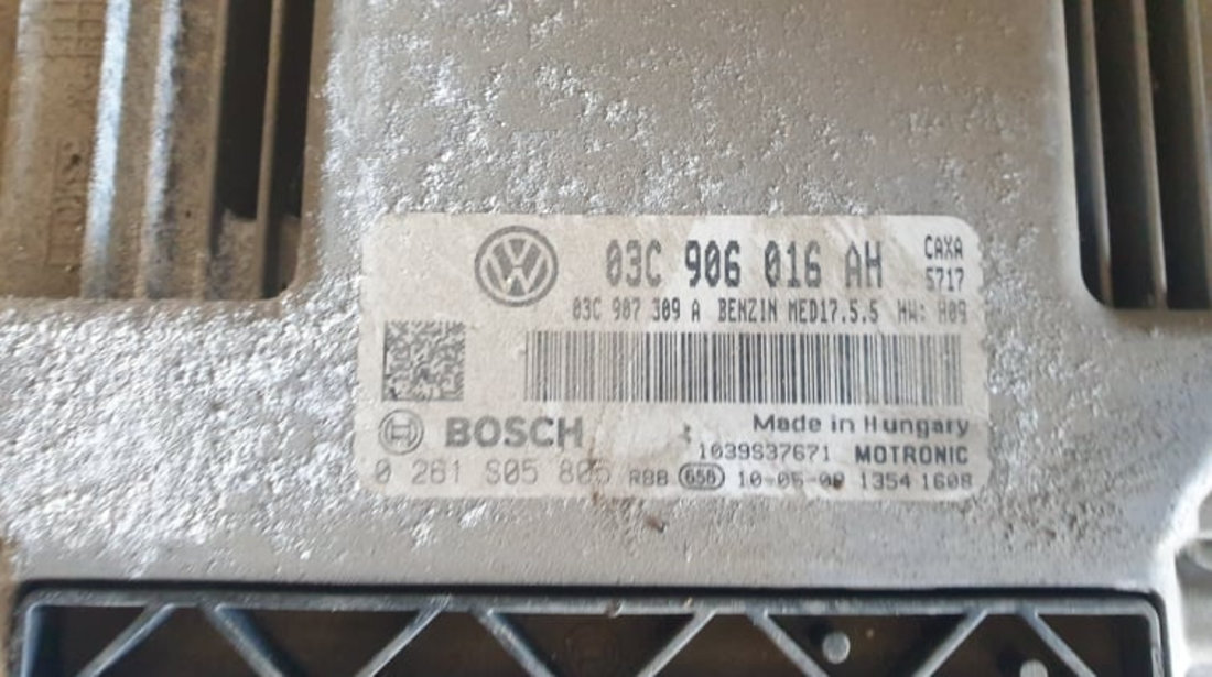 Kit pornire complet VW Golf 6 1.4 TSi 122 cai motor CAXA coduri : 03C906016AH / 5K0920870F