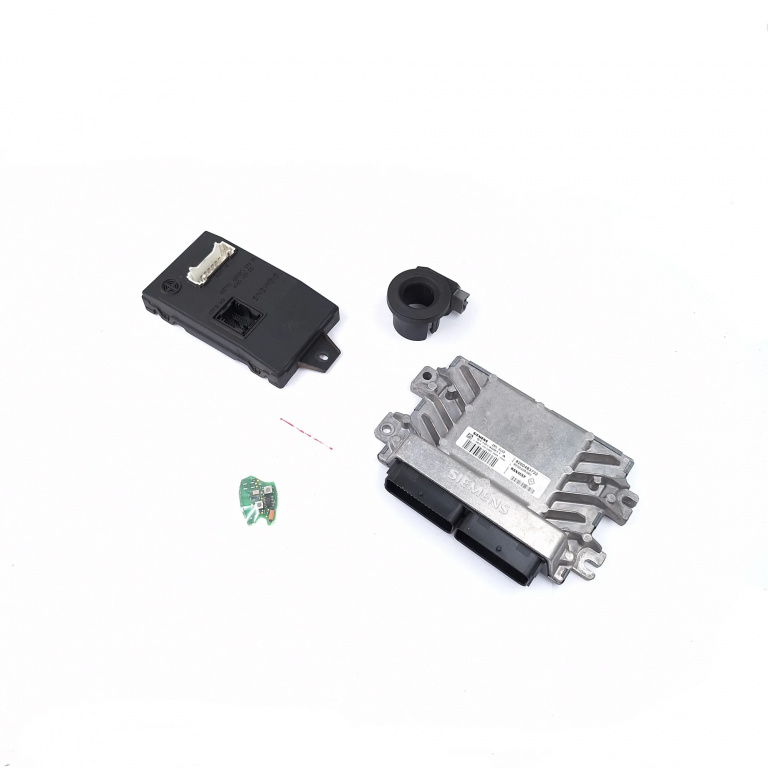 Kit Pornire Dacia Logan (Ls) 2004-2012 1.6 Mpi 85 K7M 800 Benzina Calculator Confort Calculator Motor Chip Cheie Imobilizator 8200483732, 8200326380, S110140011A, 245144663, S120161004A2, 245144663, 8200296328A, S118522007C, 743525898, Etsi300220, 31
