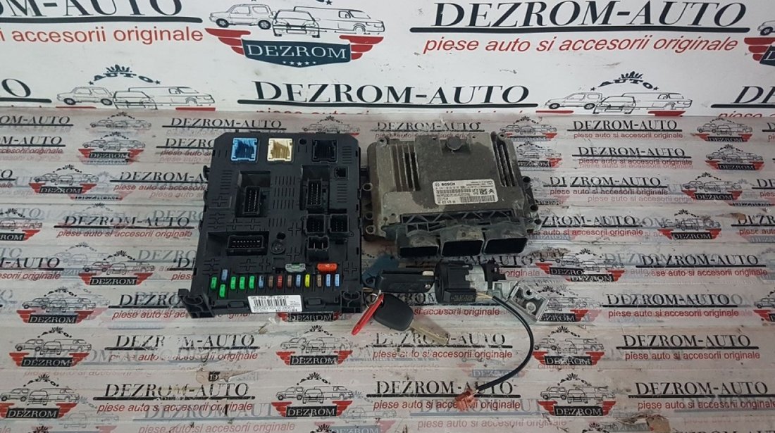 KIT PORNIRE ECU BSI CHEIE FIAT SCUDO III 1.6 JTD9H07 90 CAI EURO 5