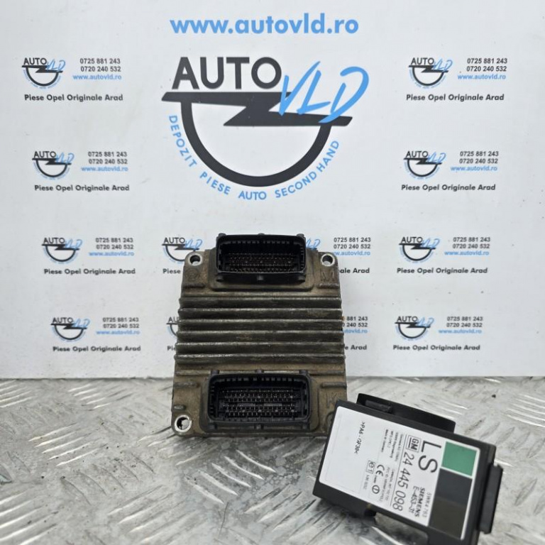 Kit pornire ecu calculator HSFI 2.4 Opel Astra G 1998-2004 1.6i 16V 105 cp 77 kw Z16XEP 1221330